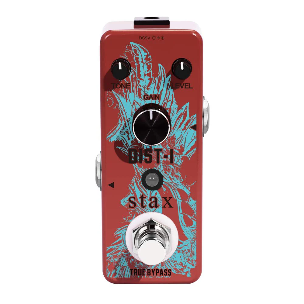 Stax Vintage British Distortion Pedal - Classic UK-Inspired Overdrive & Crunch for Guitar High Gain Tube Amp Tone True Bypass. British Dish - Image 2