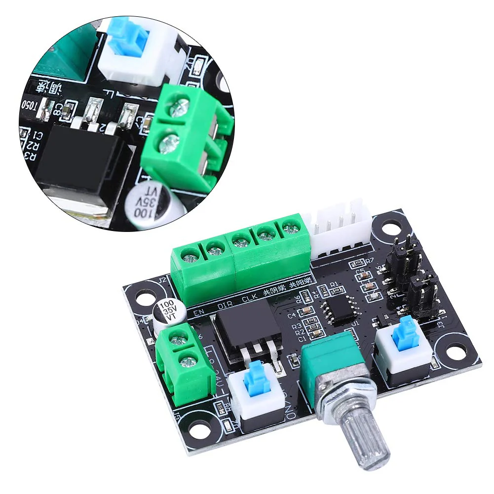 Stepper Motor Drive Controller, MKS OSC Stepper Motor Driver Pulse Generator Module PWM Speed Control with High/Medium/Low Frequency Signal - Image 5
