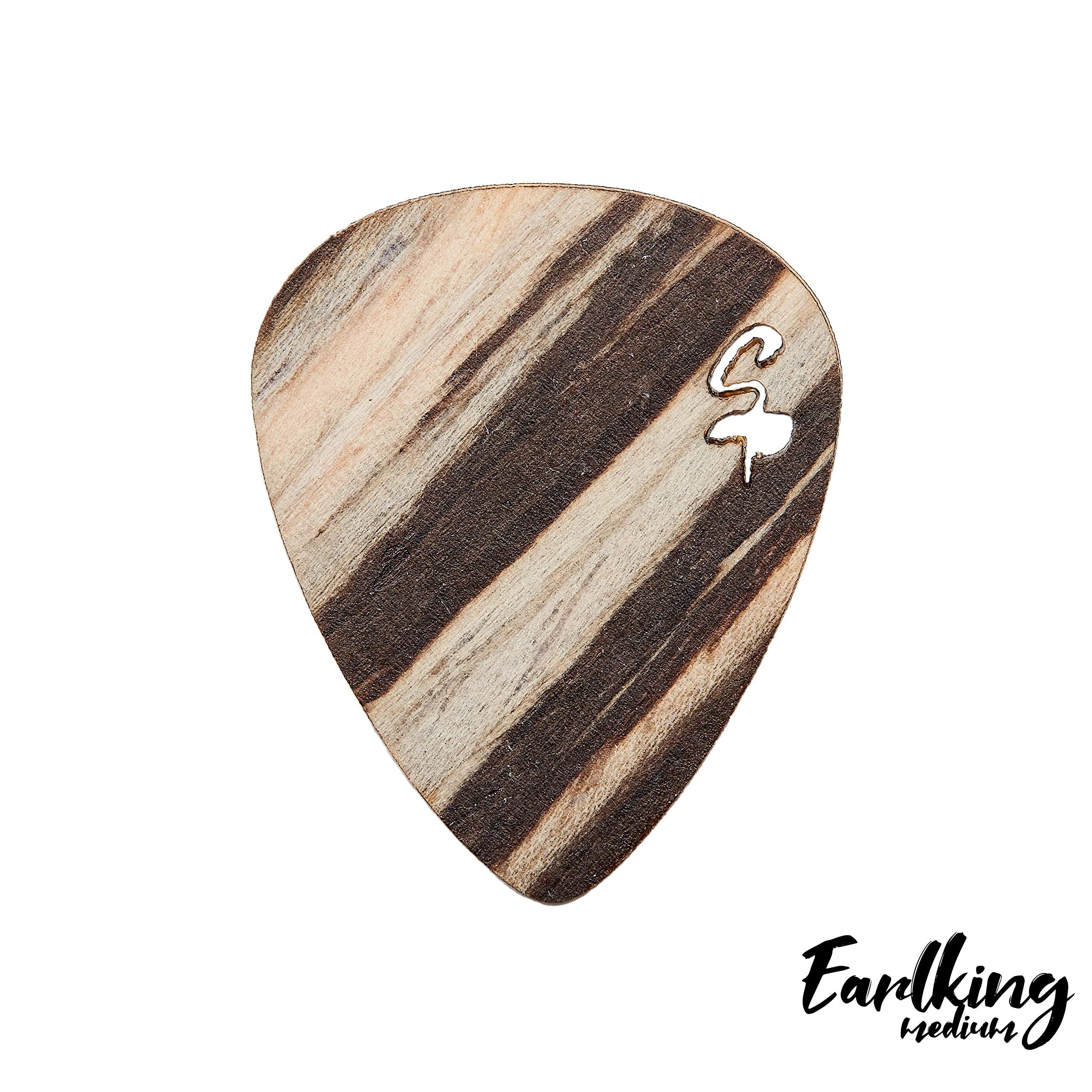 Stickpick | Set of 7 flexible guitar picks made of real wood | For electric, acoustic and bass guitars in various strengths | In aluminum can | Sustainably manufactured | Made in Germany - Image 4