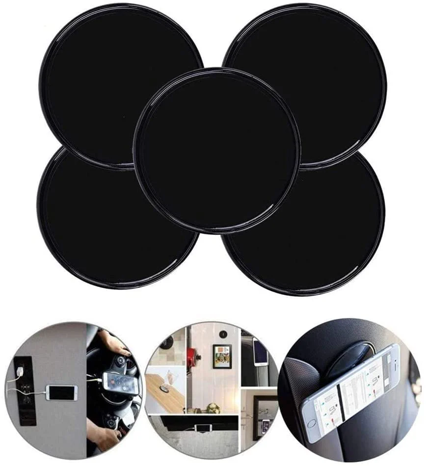 Sticky Gel Pads Multi Function Removable Anti Slip Gel Pad Magic Gel Mat Stick on Car Dashboard Glass Mirrors Metal Tile Walls Kitchen Stand Recipe Holder Non-Slip Rug Pet Bowl Mat Pad