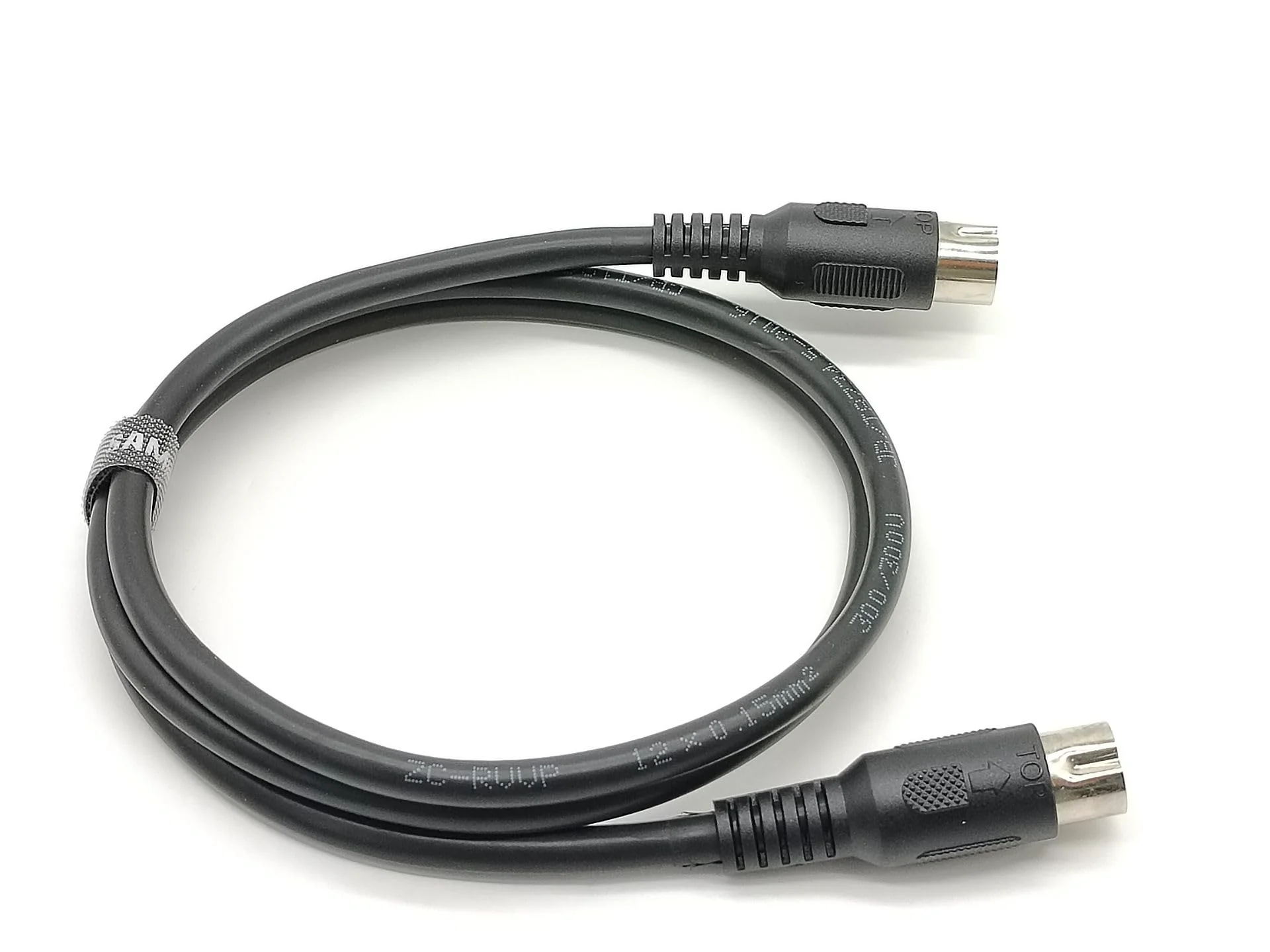 Straight 13-Pin MIDI Cable DIN Extended Cable 1 Meter for Car Cameras (Male to Male) Male to Male - Image 7
