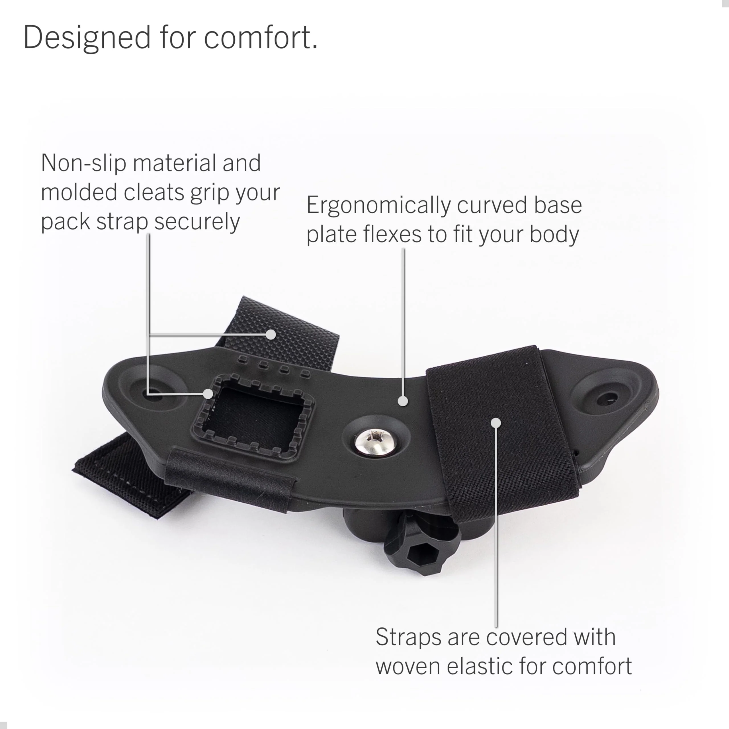 STUNTMAN Pack Mount High-Stability - Backpack Shoulder Strap Mount for Action Cameras with a Tripod Socket - fits Insta360 (X4, X3, X2, ONE RS 1-Inch 360), DJI (Osmo Pocket 3, Pocket 2), and Others - Image 5