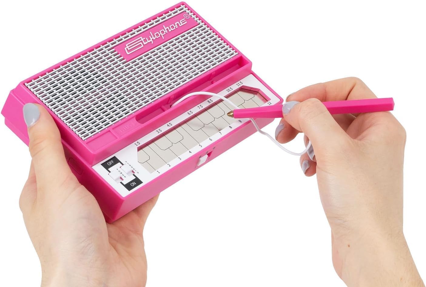Stylophone Pink - The Original Pocket Electronic Synthesizer - Special Edition | Synth Musical Instrument | Synthesizer Keyboard | Stylophone Instrument - Image 5