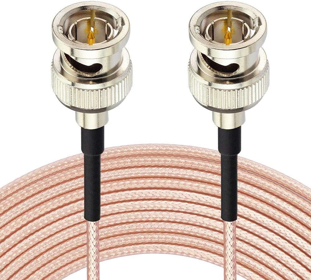 Superbat 3G HD SDI Cable BNC Cable 3ft 100cm 75 ohm for Cameras BMCC Video Equipment Supports HD-SDI 3G-SDI 4K 8K SDI Video Cable (Straight,2Pcs) - Image 2