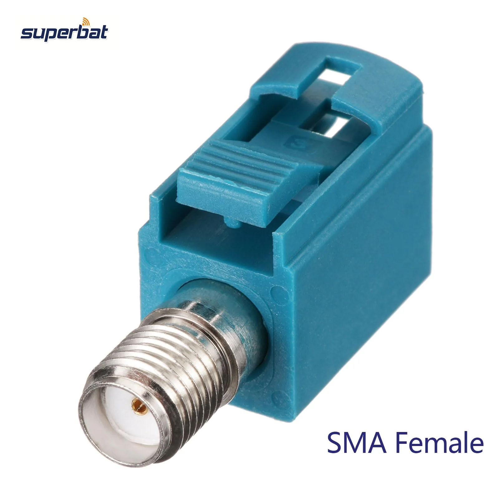 Superbat Fakra Z Female to SMA Female Vehicle GPS Antenna Adapter Connector 2Pcs for GPS Navigation Satellite Radios Car Stereo Android Head Unit 4G LTE Telematics Bluetooth Module Fakra to SMA Female - Image 3