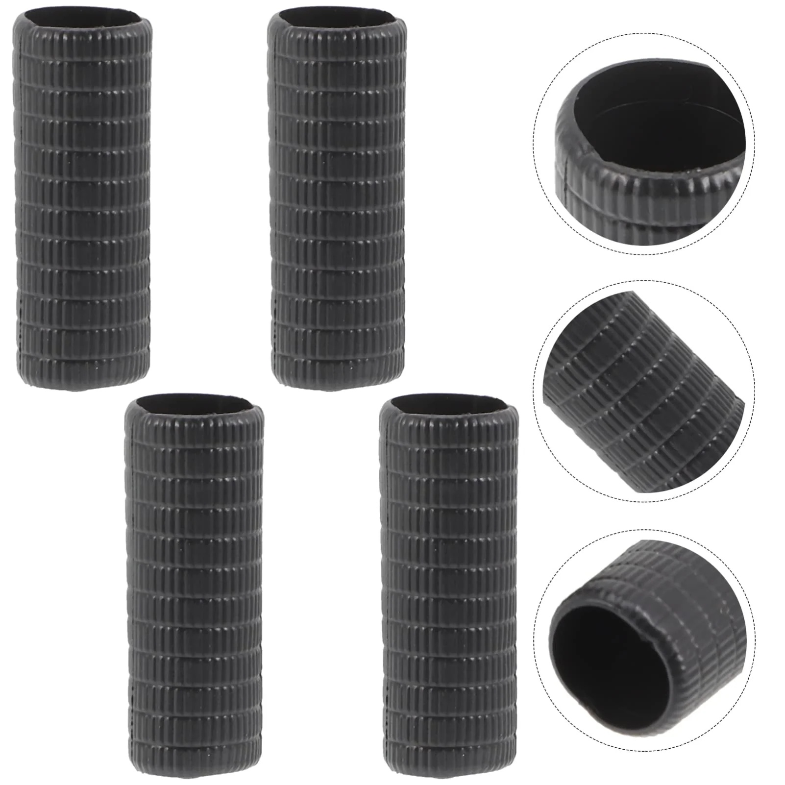SUPVOX 4pcs Cello Bow Grip Rubber Violin Posture Correction Grasp Bow Pose Orthotics Tools General Violin Accessories 3x1cm - Image 7