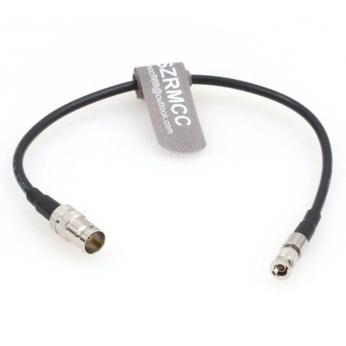 SZRMCC Micro BNC to BNC Female 12G HD SDI Coaxial Cable High Density for Blackmagic Video Assist 5”Monitor(30cm) 30cm
