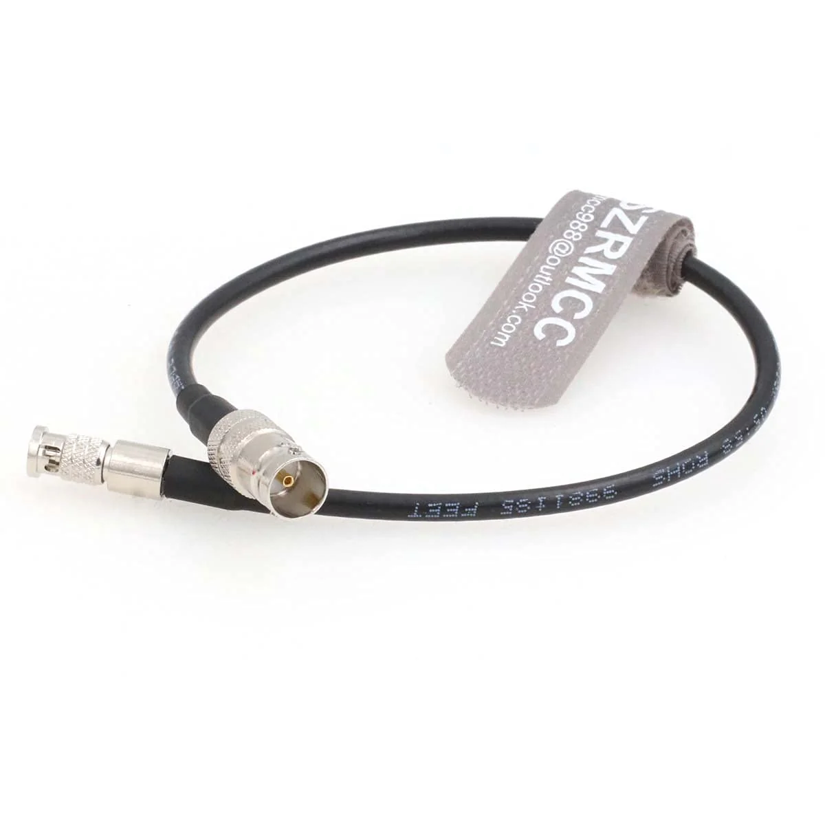 SZRMCC Micro BNC to BNC Female 12G HD SDI Coaxial Cable High Density for Blackmagic Video Assist 5”Monitor(30cm) 30cm - Image 3