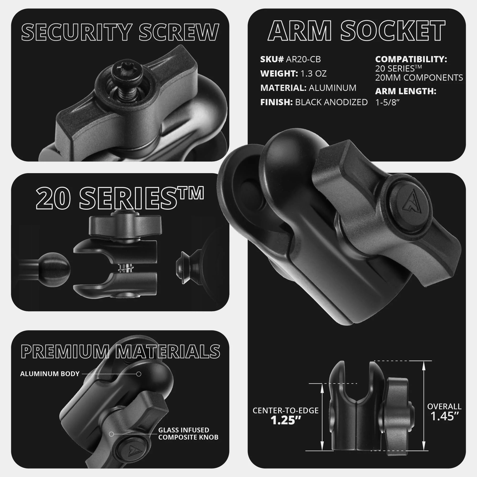 Tackform Phone Holder for Mic Stand - Pro Grade, Lightweight, Anti-Slip Mount Ideal for Musicians, Live Performers, Studio Recording | Compatible with All iPhone Models, Galaxy Devices and More - Image 4