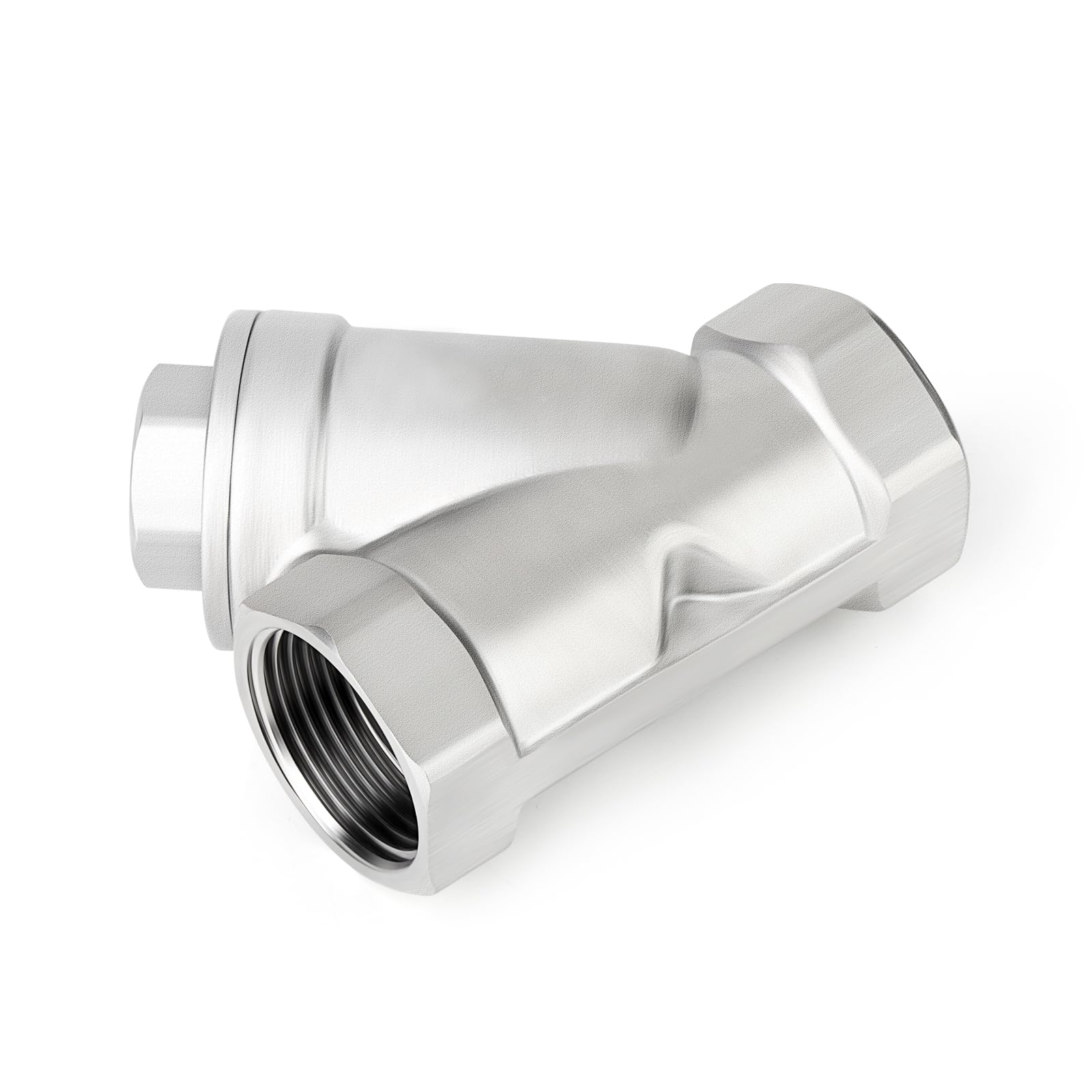TAISHER 1PCS 304 Stainless Steel 3/4" BSP Female WYE Y Strainer Mesh Filter Valve CF8 WOG - Image 6