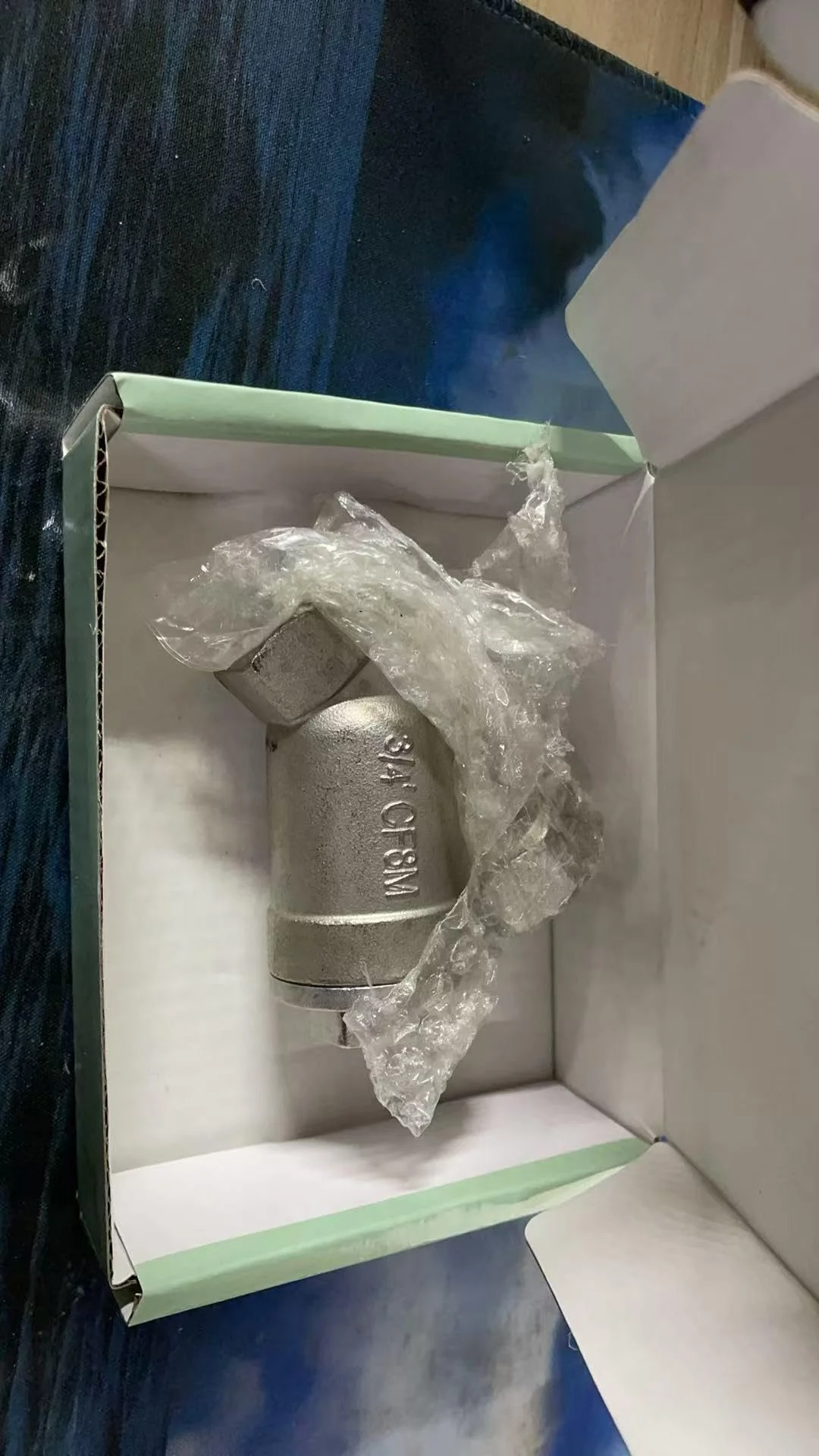 TAISHER 1PCS 304 Stainless Steel 3/4" BSP Female WYE Y Strainer Mesh Filter Valve CF8 WOG - Image 9