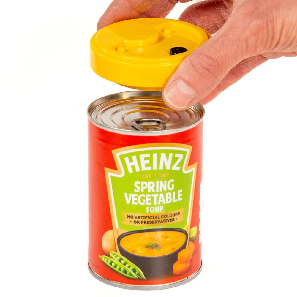 Talking Products, Talking Tins Voice Recordable Sound Buttons, 20 Seconds Recording, Yellow, Pack of 3. Ideal Dementia Aid for Independent Living and Educational Activities pkg of 3 - Image 4