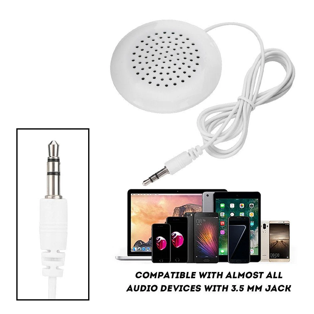 Tangxi Mini Stereo Speaker Wired DIY Pillow Speaker 3.5mm MP3, MP4, CD Player, Mobile Phone - Image 3