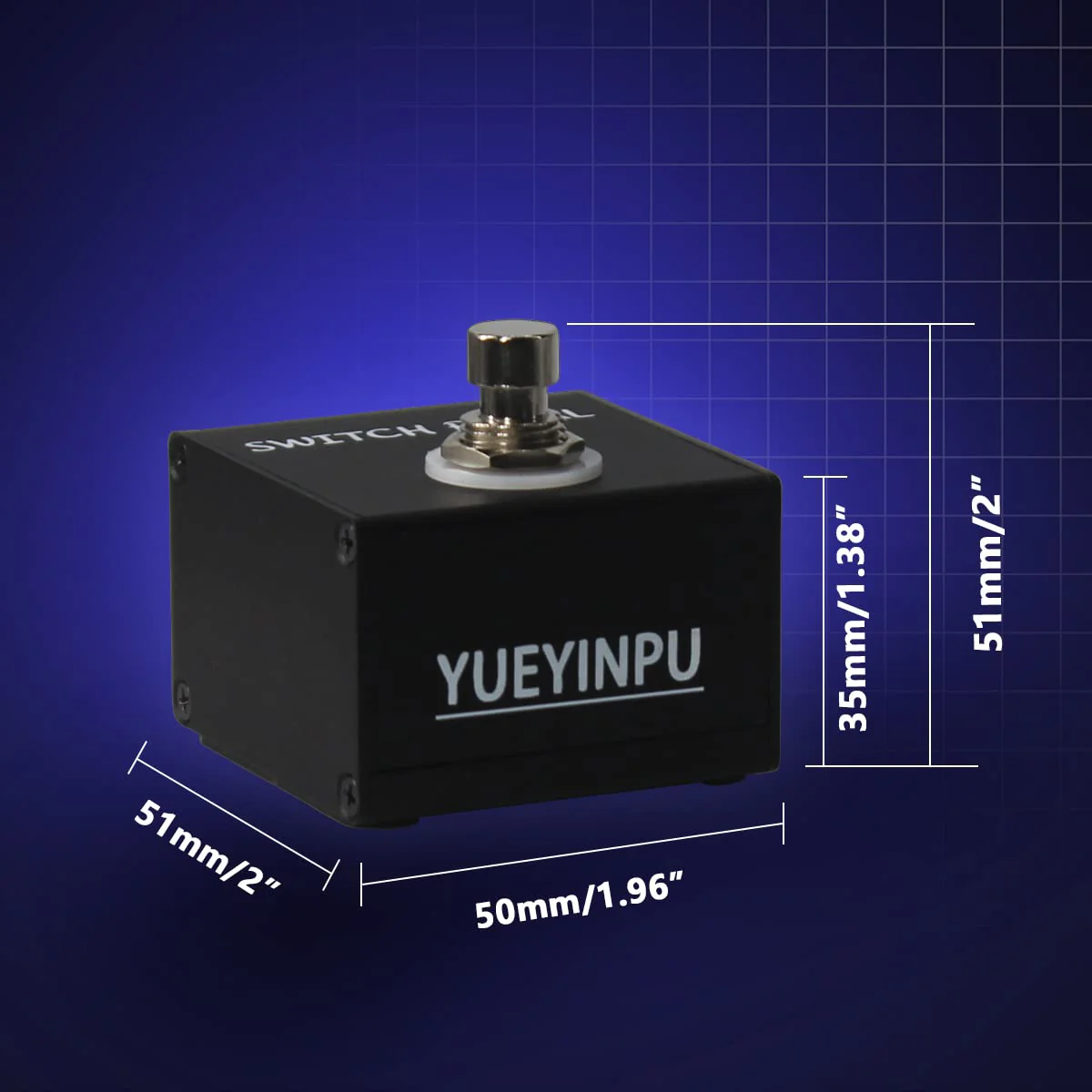 Tap Switch Pedal For Guitar Effect Pedal With TS Cable (Unlatch Tap Switch) Unlatch Tap Switch - Image 5