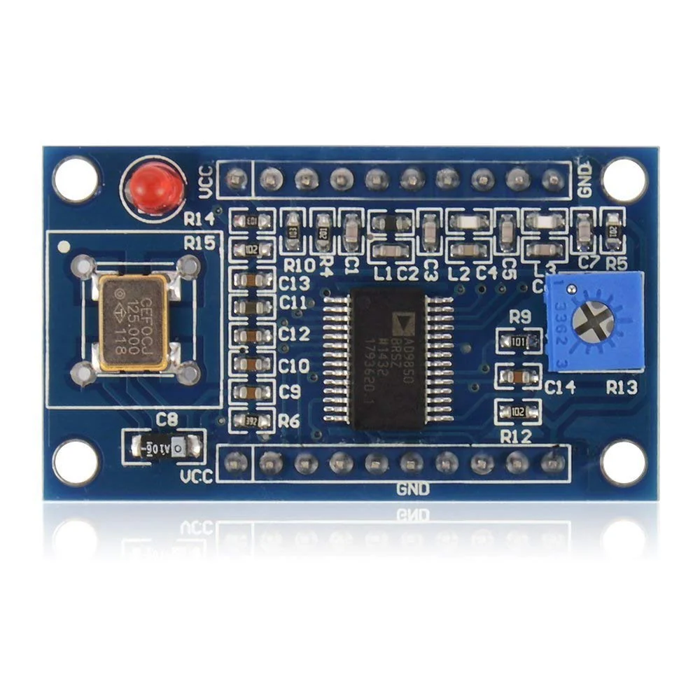 TECNOIOT AD9850 DDS Signal Generator Module 0-40MHz 2 Sine Wave and 2 Square Wave Output - Image 4
