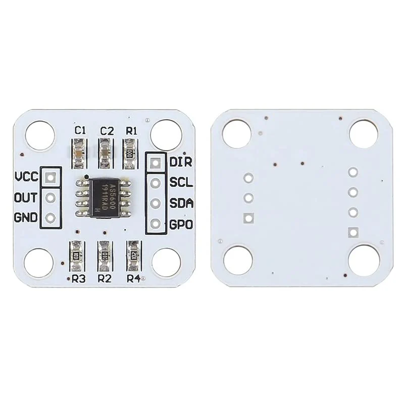 TECNOIOT AS5600 Magnetic Encoder Magnetic Induction Angle Measurement Sensor Module Pack of 5 - Image 8