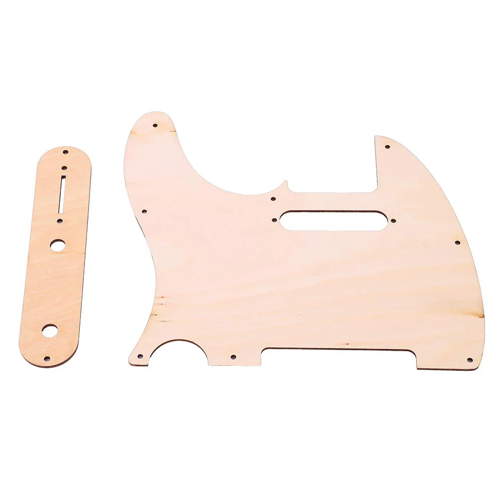 Telecaster Pickguard, Maple Wood Telecaster Control Plate, Guitar Pickguard Suitable for TL Electric Guitar - Image 5