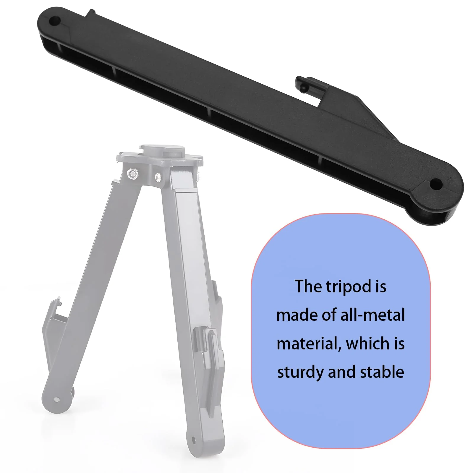 Telescopes Tripod Spreader Single Arm Compatible with AstroMaster Compatible with NexStar SLT Compatible with NexStar GT Telescopes 17x3.08cm Black - Image 3