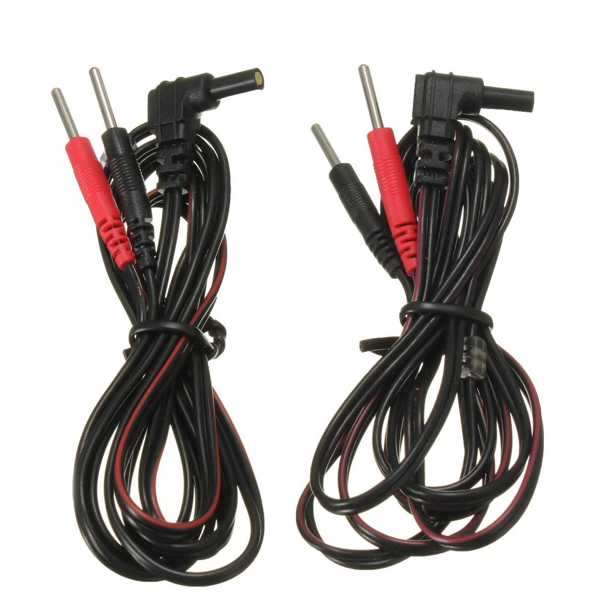Tens Electrode Lead Wires Jack Plug Pin Connector, Electrode Units Cable Wires for TENS EMS Massage Devices, Replacement Leads for Electrotherapy Instruments, Pack of 2 - Image 7