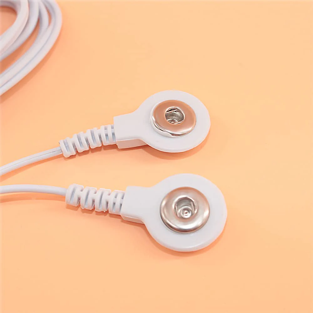 TENS Wire Cable Electrode Cable Cable for TENS Machines 2.5mm Male to 3.5mm Snap Lock 4 Pack - Image 7