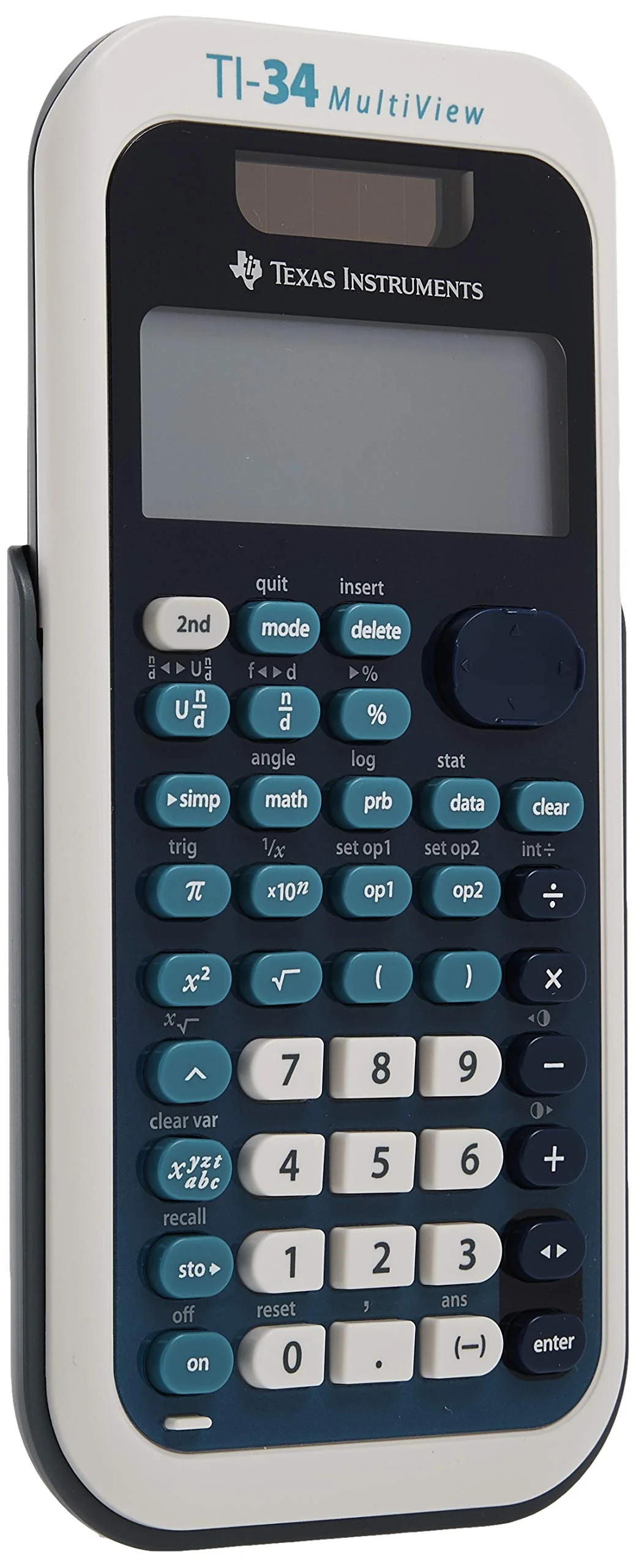 Texas Instruments TI-34 MultiView Scientific Calculator Blue, White Single Pack - Image 2