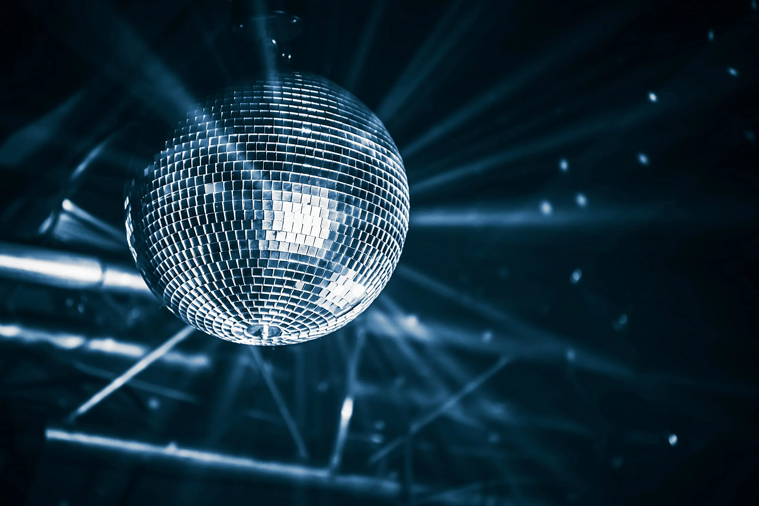 The Dreidel Company Mirror Ball 8" Inch with Attached String for Hanging Ring, Reflects Light, Party Favor (Single) Single - Image 3