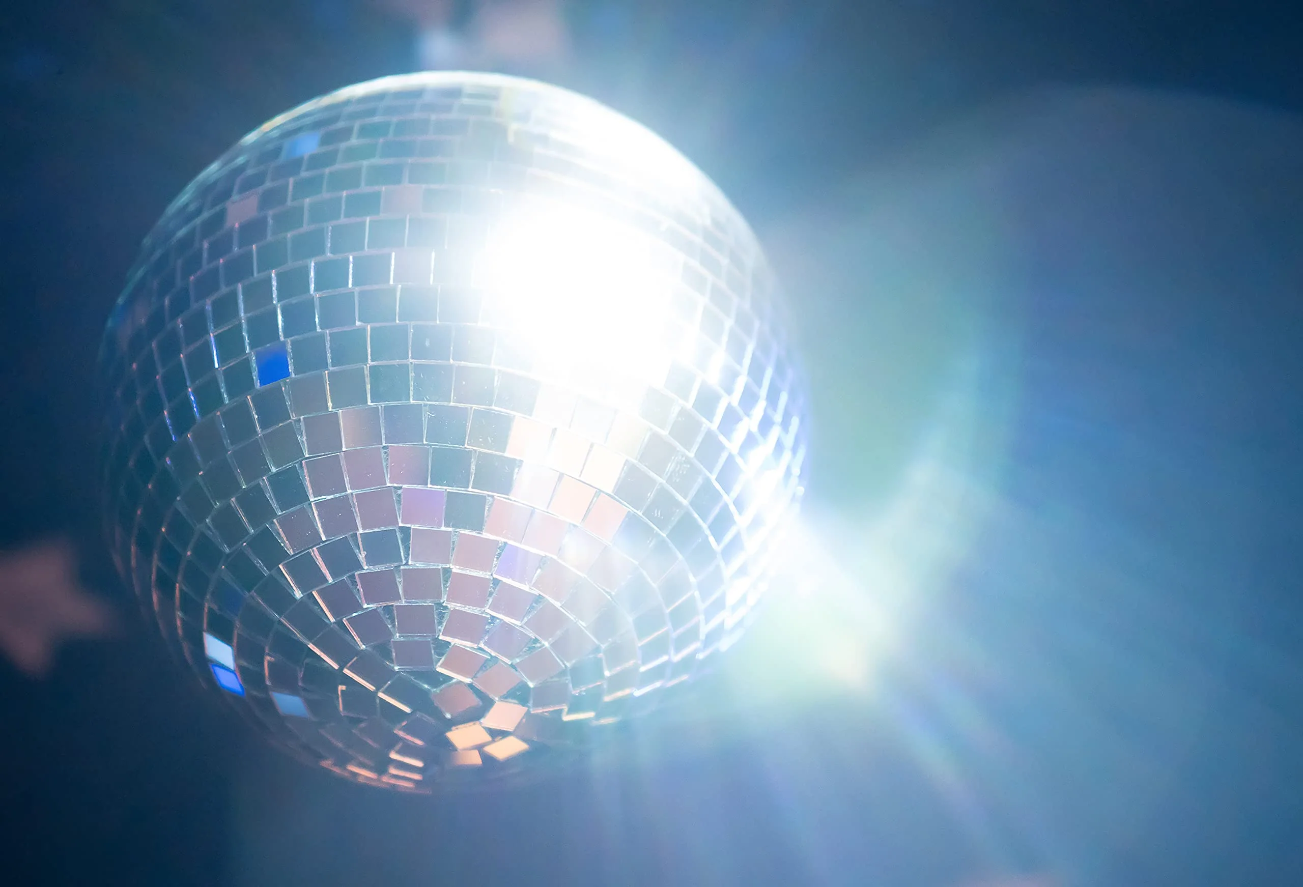 The Dreidel Company Mirror Ball 8" Inch with Attached String for Hanging Ring, Reflects Light, Party Favor (Single) Single - Image 4