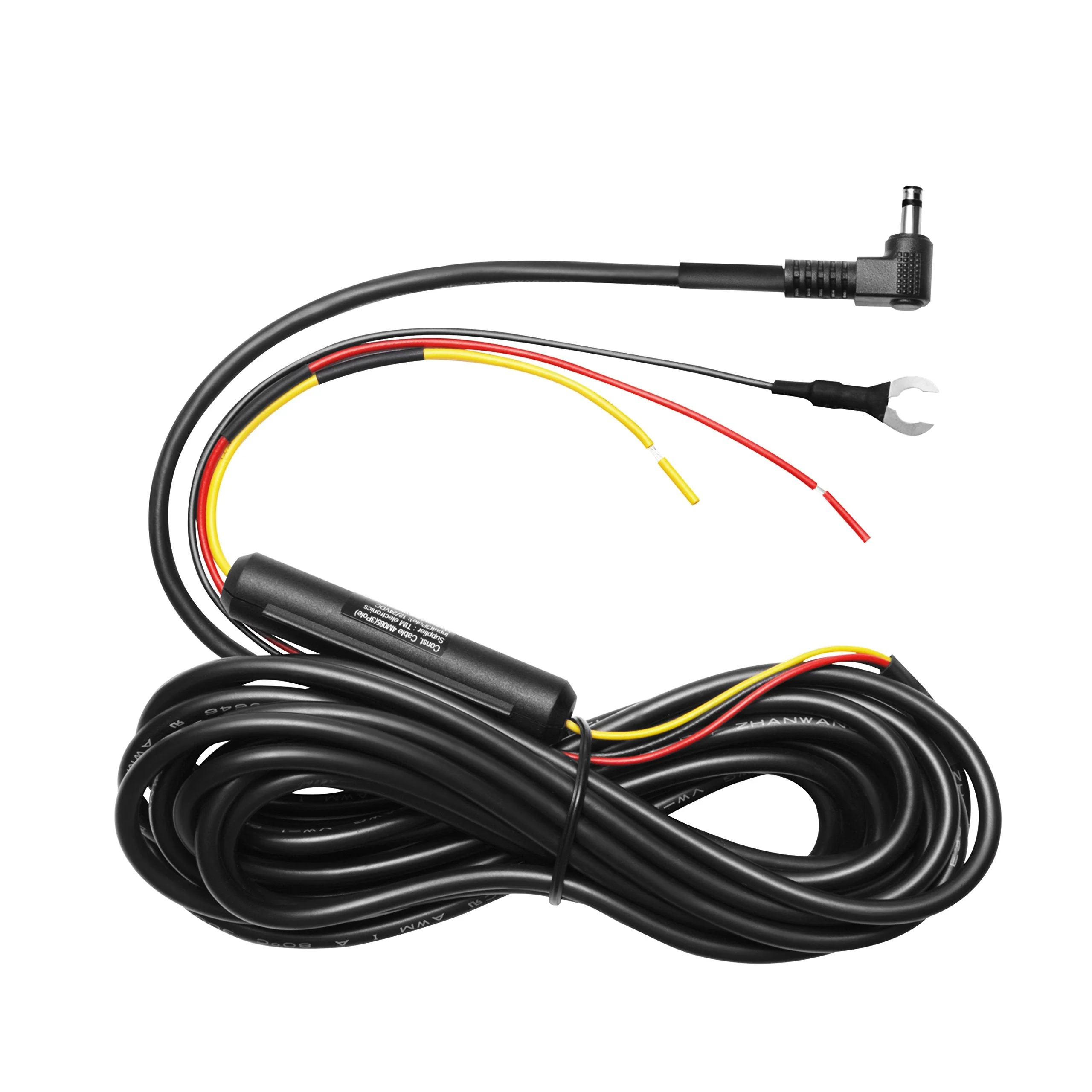 Thinkware Hardwiring Cable for Thinkware Dash Cam to Enable Parking Mode, Impact and Motion Detection | Car Voltage Drain Protection System | Alternative Power Supply Using Fuse Box (Long (9.5M))
