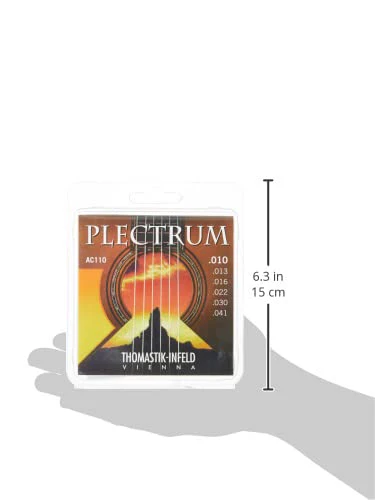 Thomastik-Infeld AC110 Acoustic Guitar Strings - Plectrum Series 6 String Set E, B, G, D, A, E Satz AC110 - Image 5