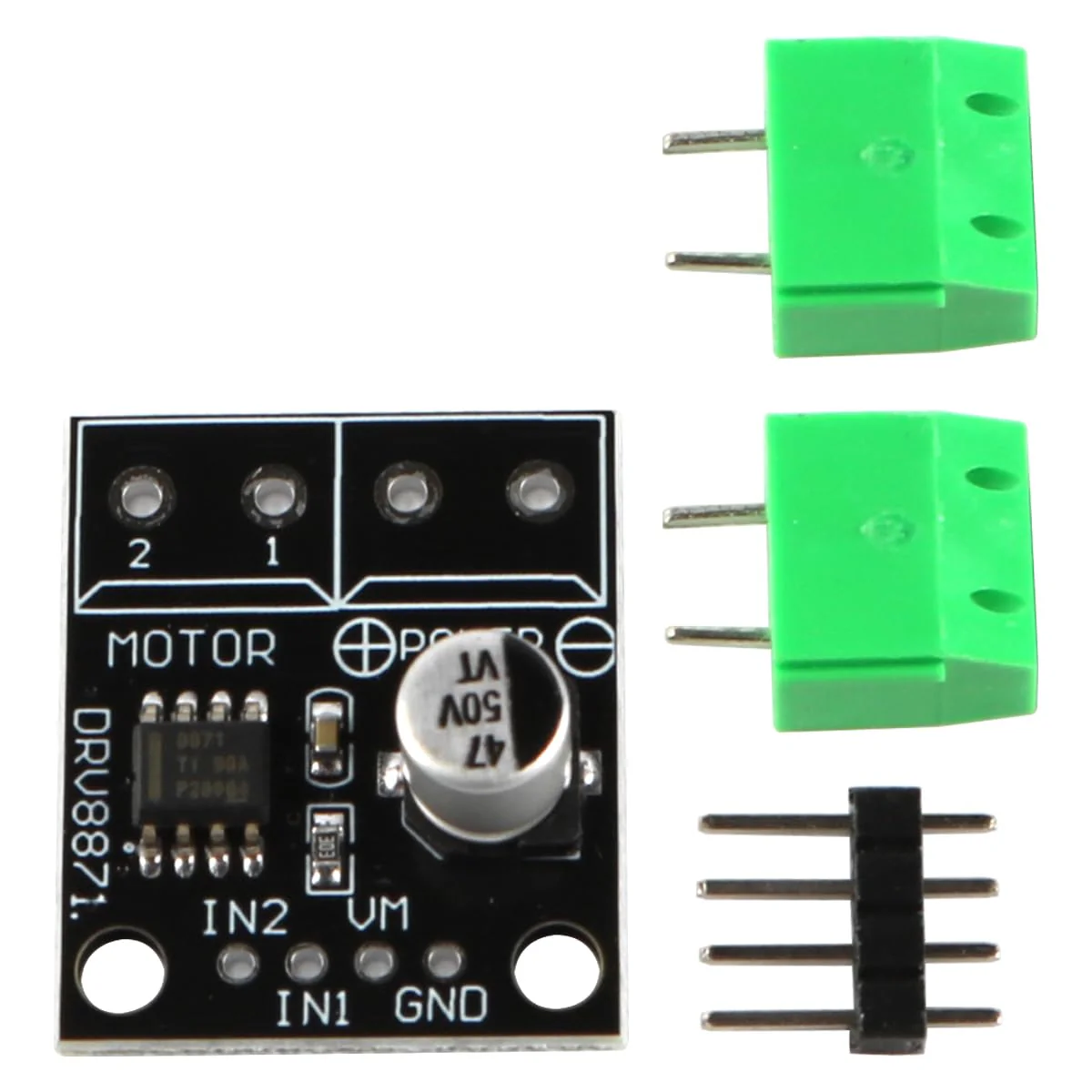 Tiardey DRV8871 DC Motor Driver Board BOB Drive Module 3.6A PWM Control Port Motor Driver for Industrial Appliances Printers Electrical Appliances