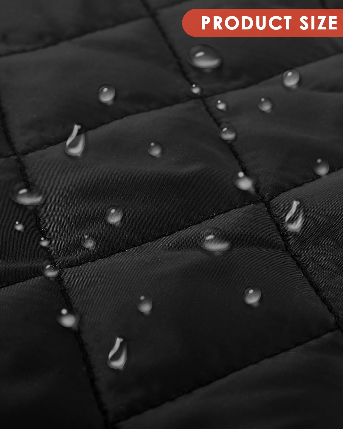 TINDTOP Thickened Grand Piano Cover, Thicken Cotton Lining Baby Piano Cover, Waterproof Washable Soft Bordered Decorated Full Triangle Piano Protective Cover Thickened, S - 62.99in/160cm - Image 5