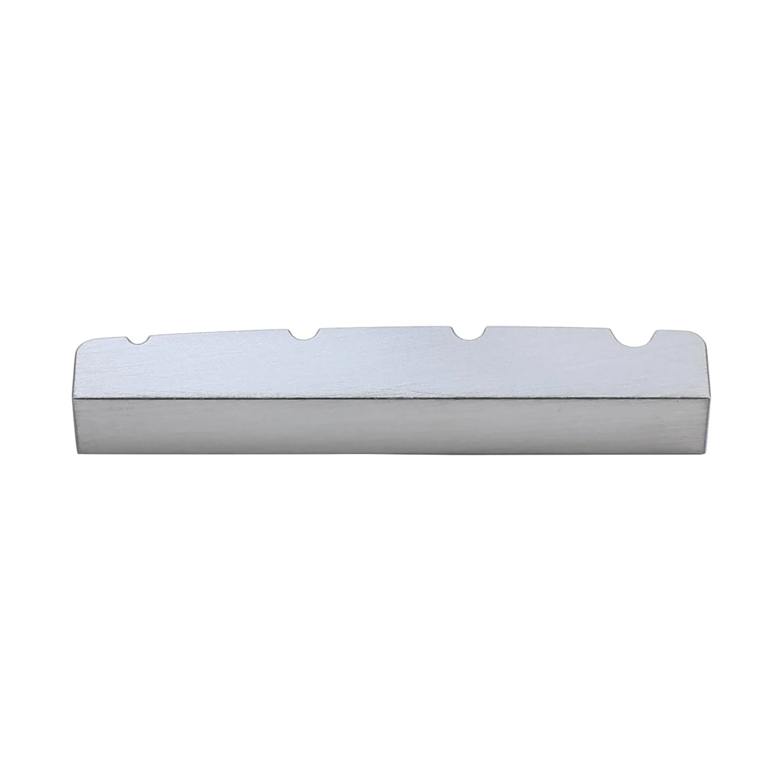 Titanium alloy Bass Guitar Nut Pre-cut Slot 4 String Bass Nut for Electric Bass Guitar Replacement Parts (43mm×7.7mm×5.8mm) 43×7.7×5.8mm - Image 5