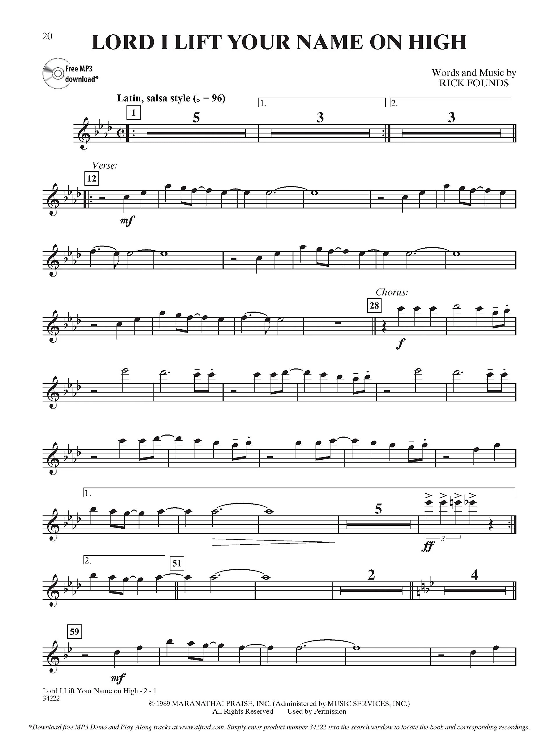 Top Praise & Worship Instrumental Solos: Flute, Book & Online Audio/Software (Top Hits Instrumental Solos Series) - Image 4