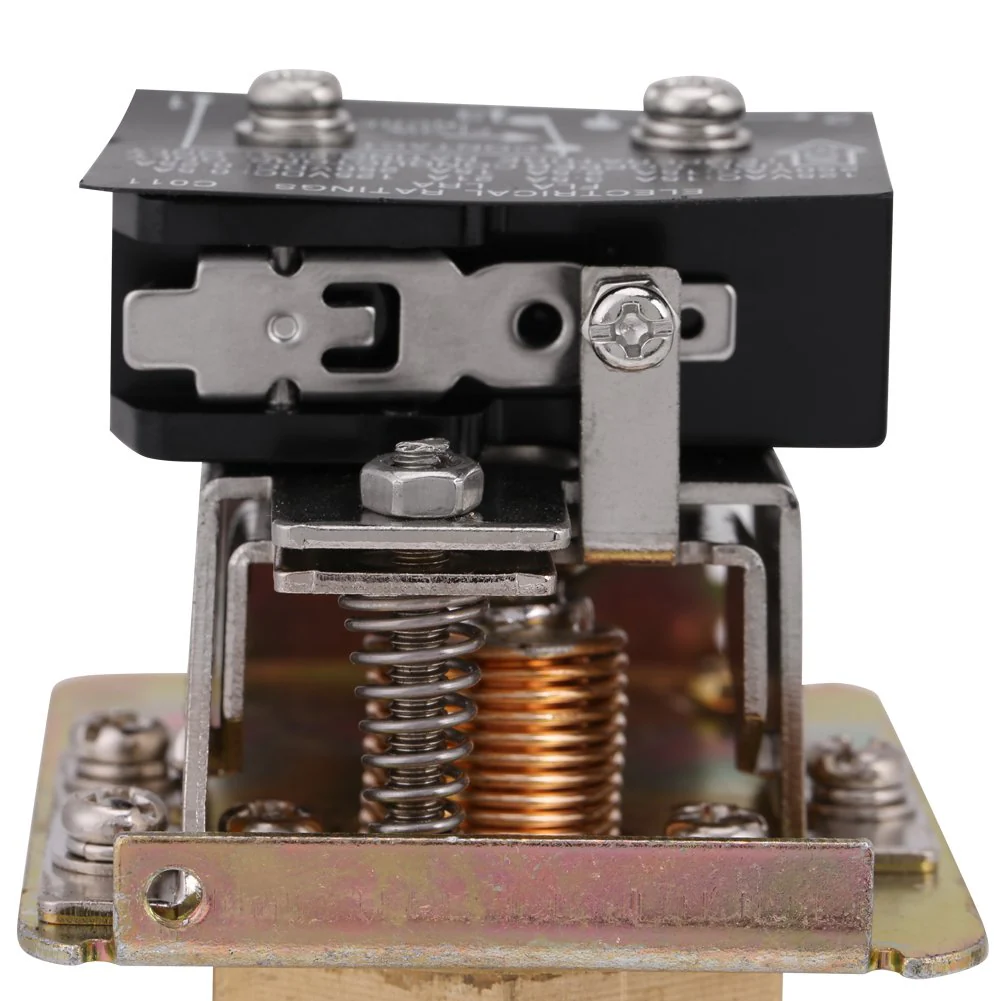 TOPINCN 10 Bar Brass Water Flow Switch Paddle Control Brass Construction Water Flow Restrictor Regulator Npt Thread Connection Red Ac250V - Image 6