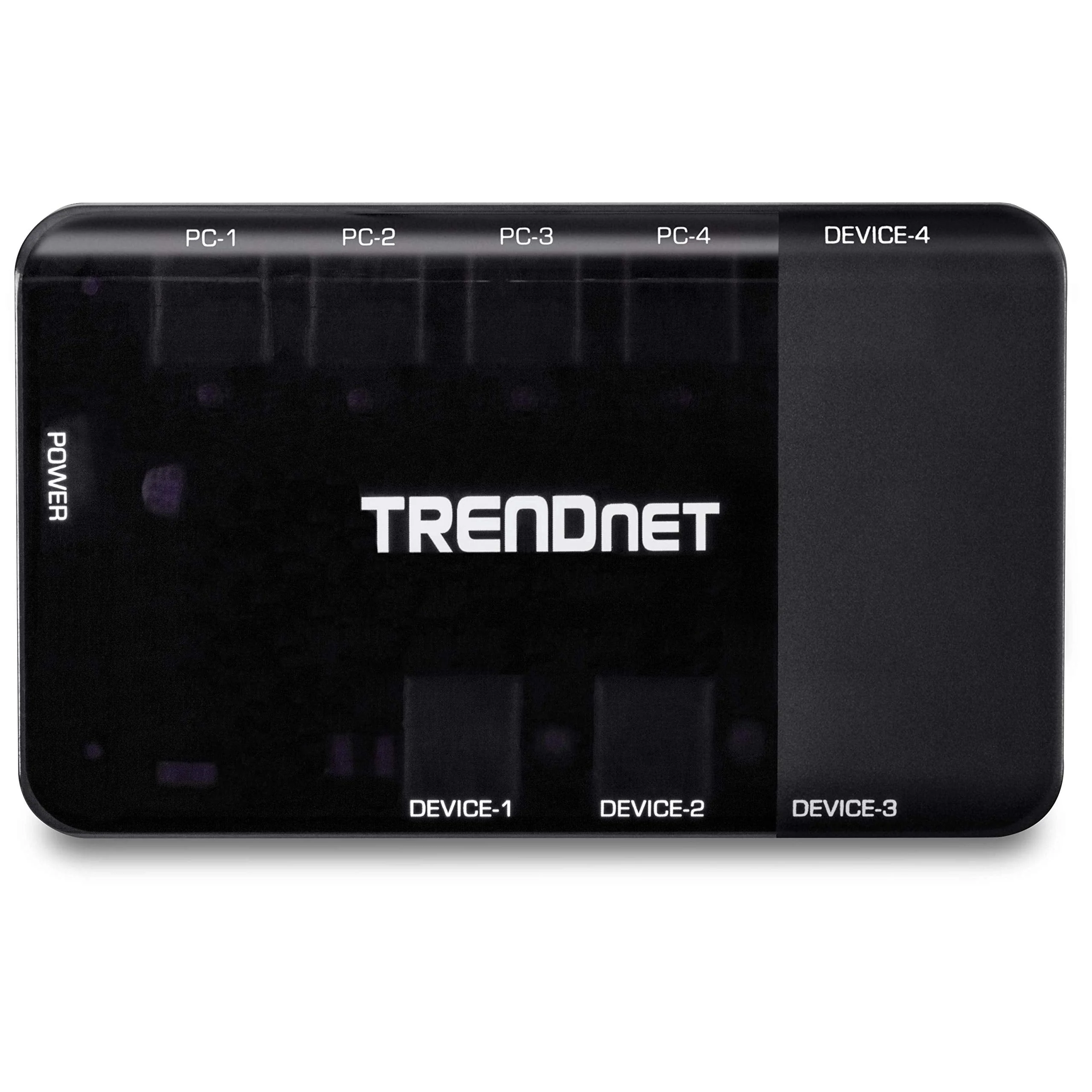 TRENDnet 4 Computer 4-Port USB 3.1 Sharing Switch, TK-U404, Flash Drive Sharing, Scanners, Printers, Mouse, Keyboard, Windows & Mac Compatible - Image 7