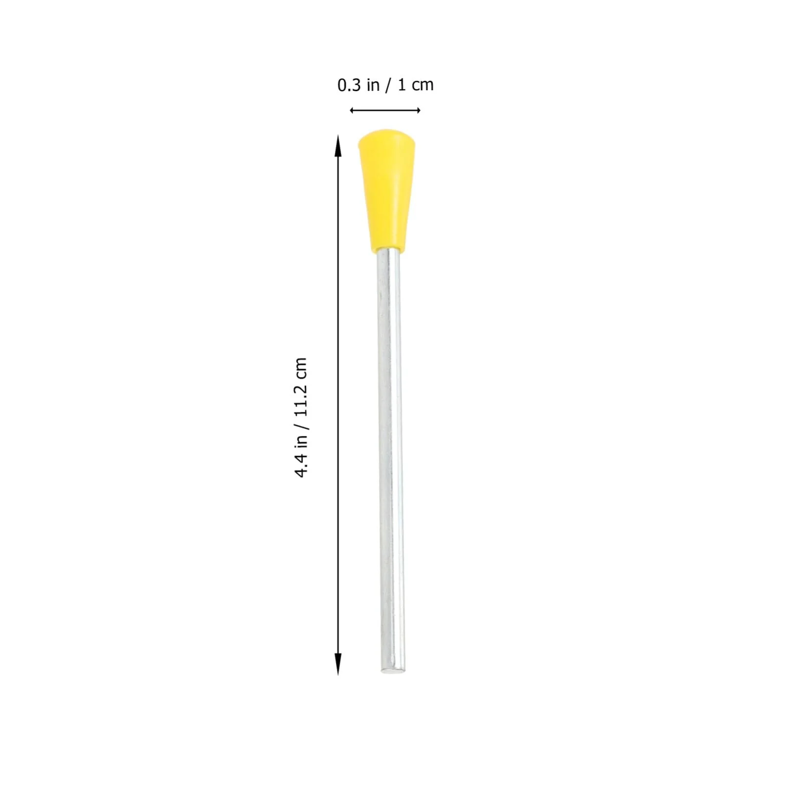 Triangle Iron Sticks 10pcs Triangle Dinner Bell Sticks Rhythm Triangles Mallet Cast Iron with Striker Triangle Iron Hammers Forged Metal Triangle Mallets for Outside Instrument - Image 6