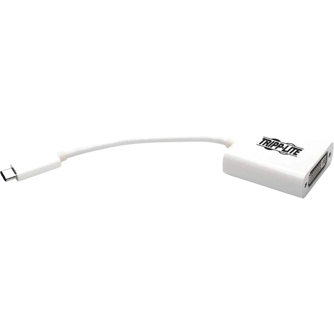 Tripp Lite USB C to DVI Video Adapter Converter 1080p, M/F, Thunderbolt 3 Compatible, USB-C, USB Type-C, USB Type C 6in (U444-06N-DVI-AM) DVI DP Alternate Mode