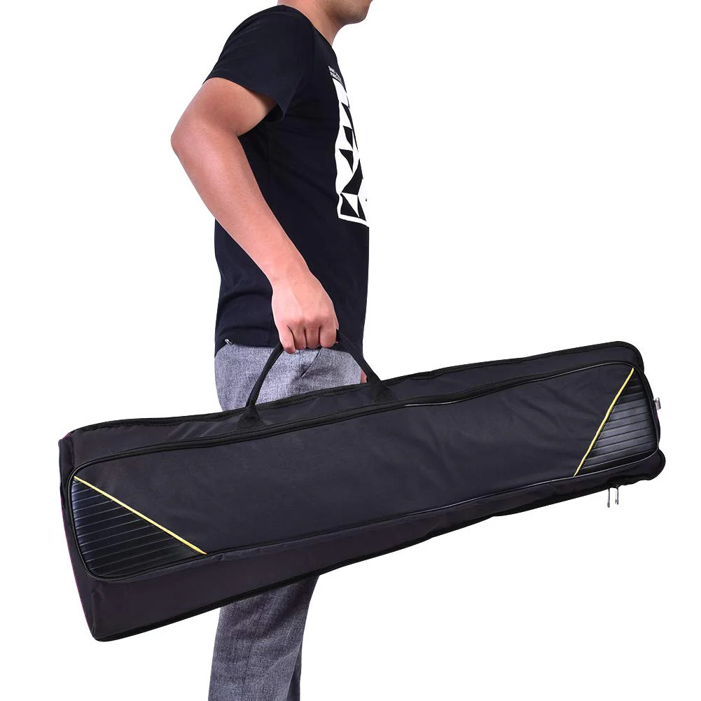 Trombone Bag, 3 Colors Portable Alto/Tenor Trombone Shoulders Bag Handbag Musical Instrument Accessories(BLACK) - Image 5