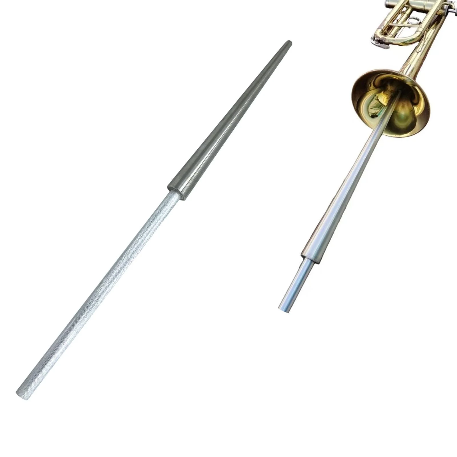 Trumpet Dent Removal Tools Stainless Steel Brass Instrument Trumpet Main Body Repair Tool Kit - Image 2