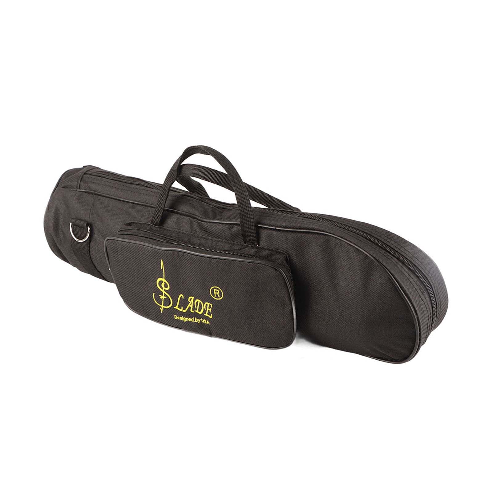 Trumpet Gig Bag Case,Double Zipper Design Trumpets Bag,Portable Double Zipper Trumpet Case with Strap for Trumpets Set