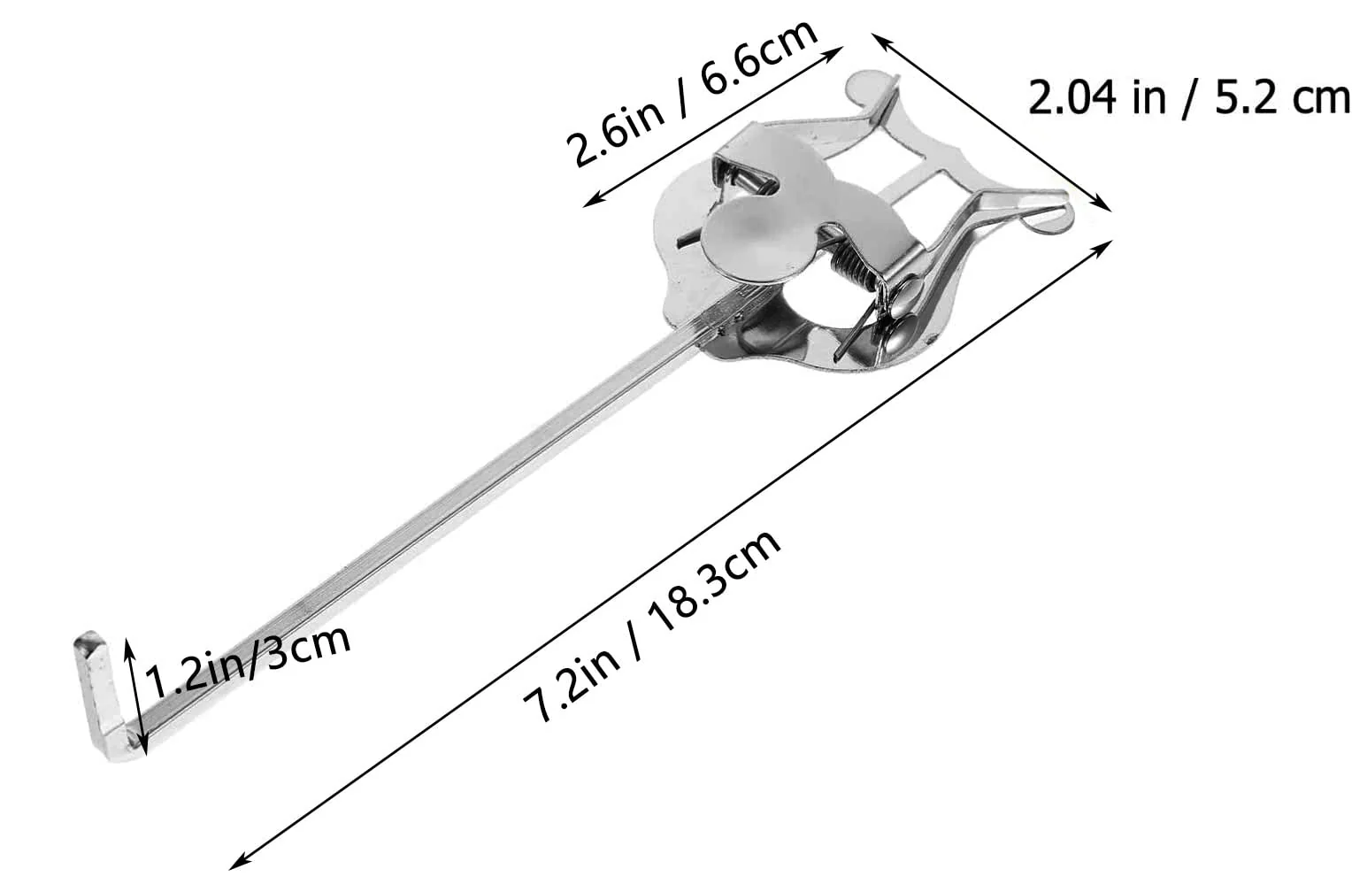 Trumpet/Horn Marching Clamp-on Lyre Metal Plating Sheet Music Clip for Musical Instrument Accssories - Image 3