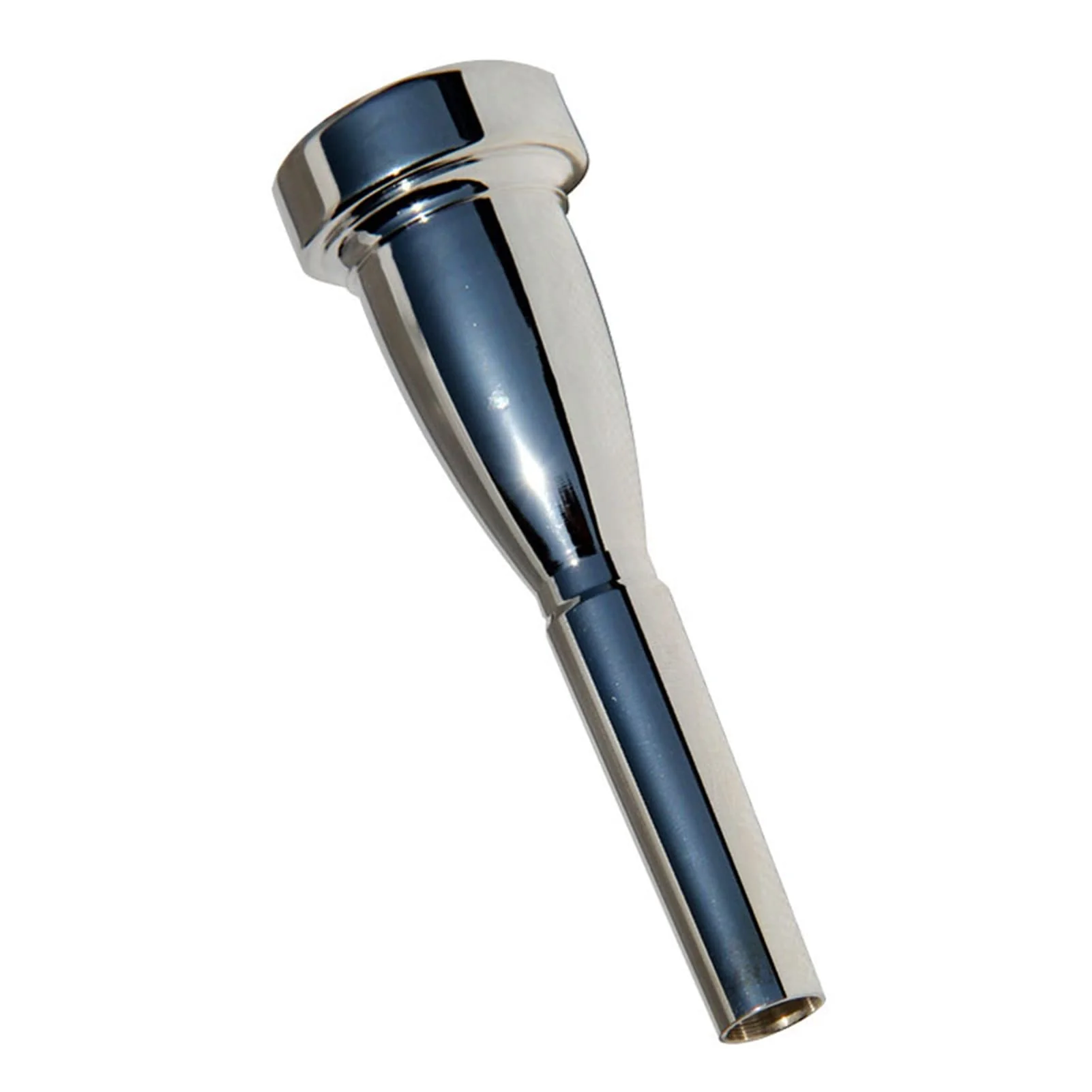 Trumpet Mouthpiece, 1C/1.5C/3C/5C/7C Silver Color Pure Full Copper Silver Plating Trumpet Mouthpiece for Beginners and Professional Players(1.5C) 1.5C - Image 9