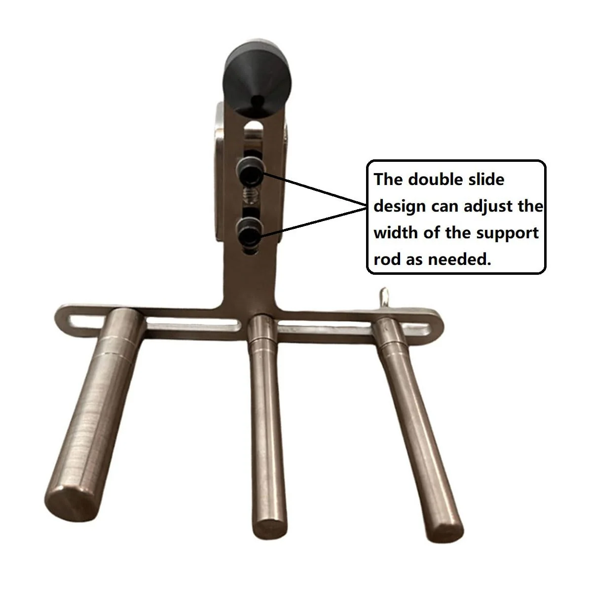 Trumpet Repair Tool Tuning Tube Sanding Support Frame Tool for Sax Horn Trombone Flute Clarinet Oboe Instrument, Multifunctional Polishing Bracket Brass Winds Instrument Repair Tool - Image 2
