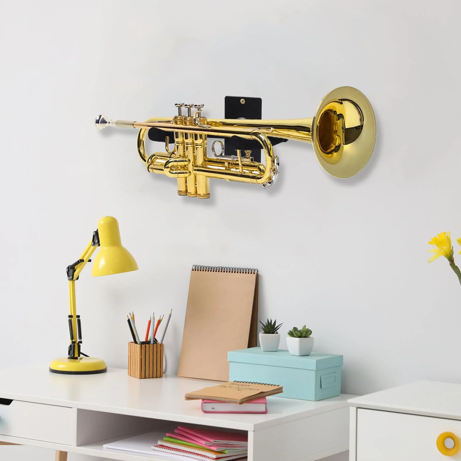 Trumpet Stand, Trumpet Wall Mount ,Adjustable Trumpet Holder for all Trumpets Including Piccolo and Pocket Trumpet - Image 6