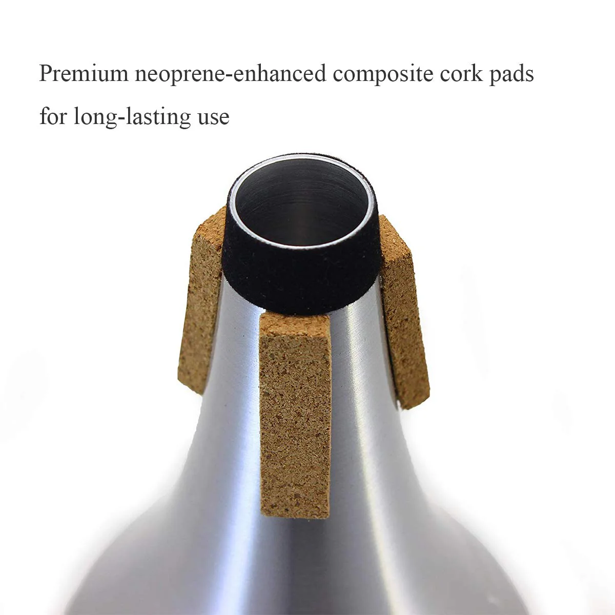 Trumpet Straight Mute,HoFire Lightweight Aluminum Practice Trumpet Mute Silencer - Image 4