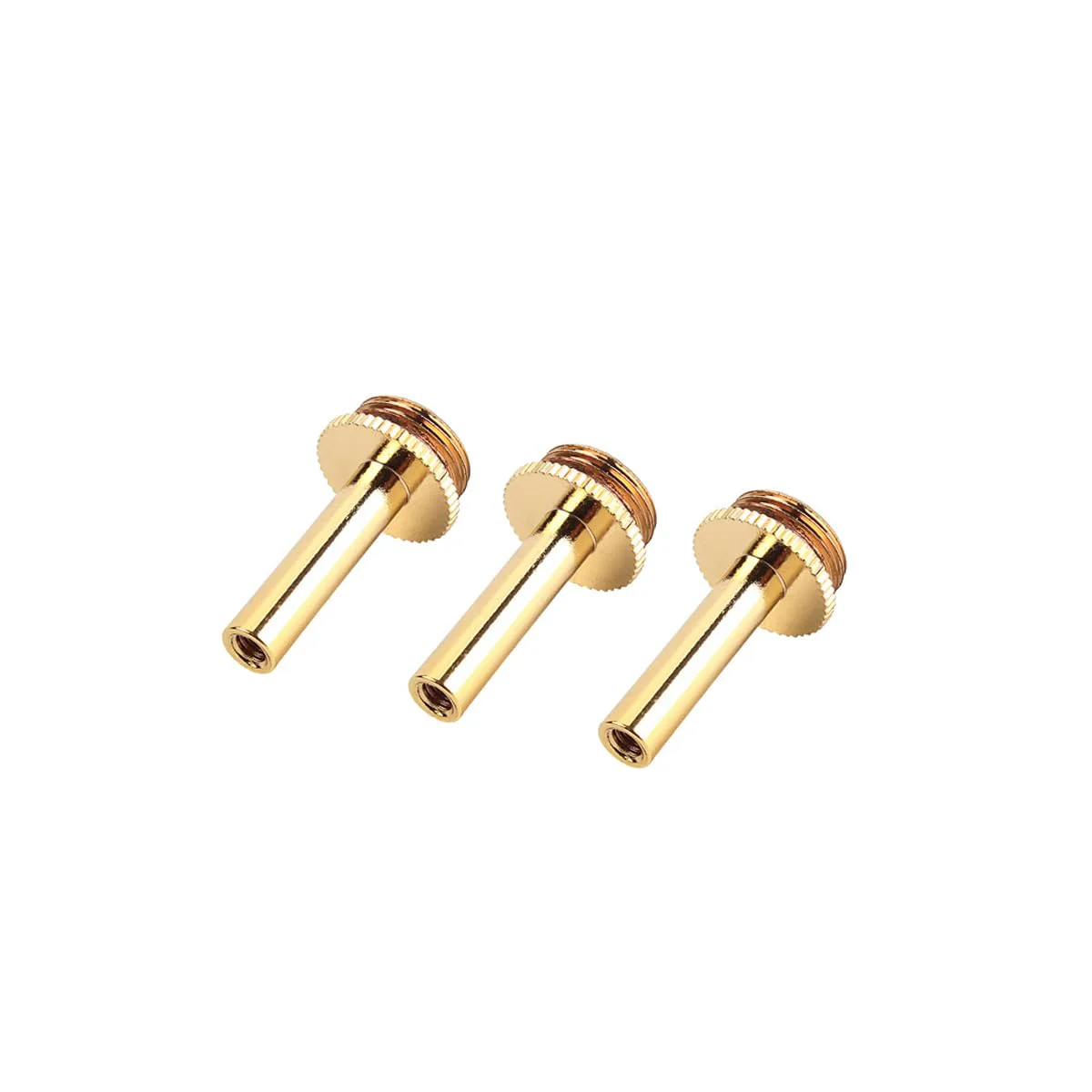 Trumpet Valve Connecting Rod Piston Stems, Brass Replacement Parts, Set of 3 - Image 2