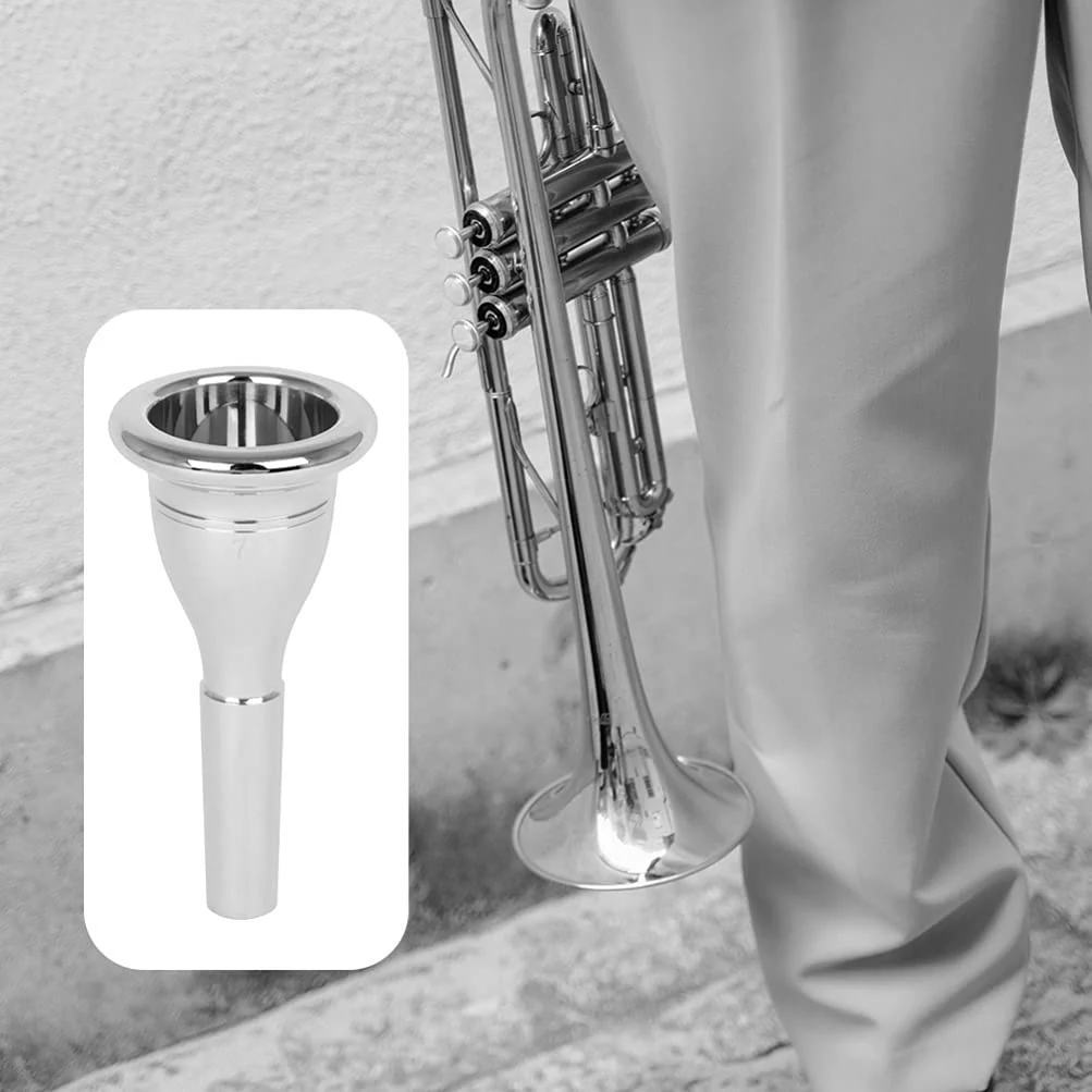 Tuba Tuba Mouth Instrument Accessory Tuba Replacement Silver - Image 6