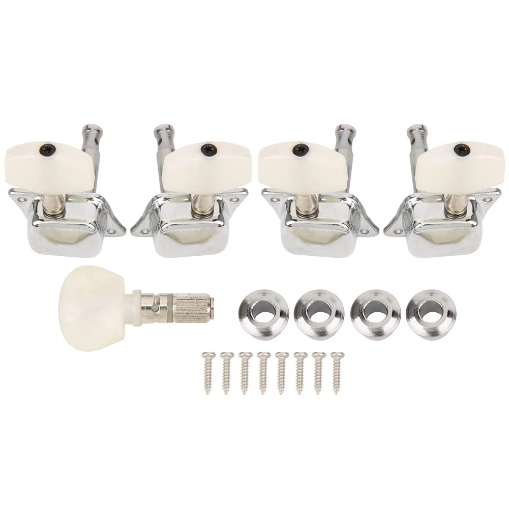 Tuning Pegs, Banjo Head Tuning Knob Semi Closed String 4+1 Musical Instrument Accessories Banjo Tuners