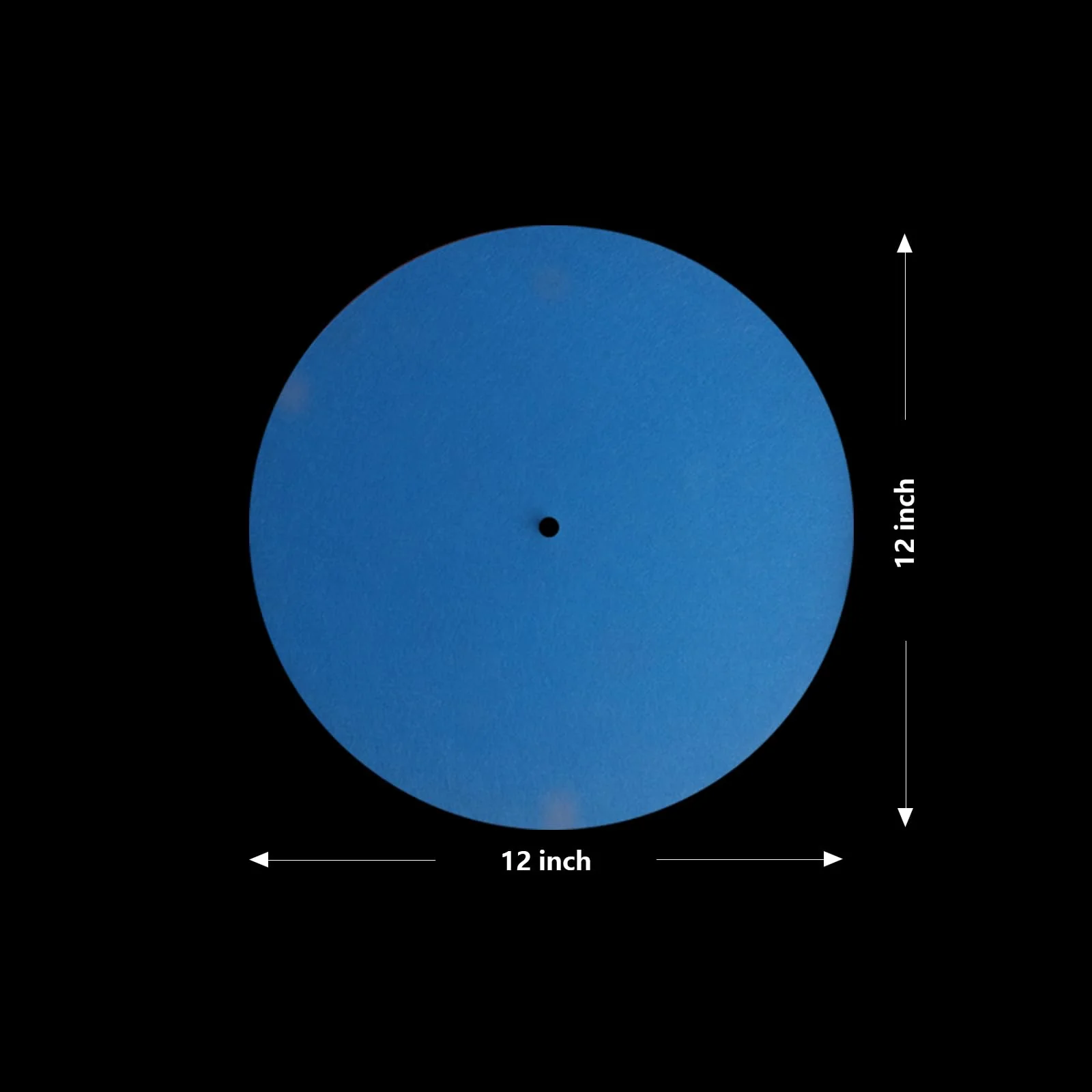 Turntable Slipmat Blue Wool Mat, 12 Inch Turntable Mat Anti-Static for LP Vinyl Record?Record Player Accessories Professional Tuning Equipment Improve Sound(Blue) - Image 6