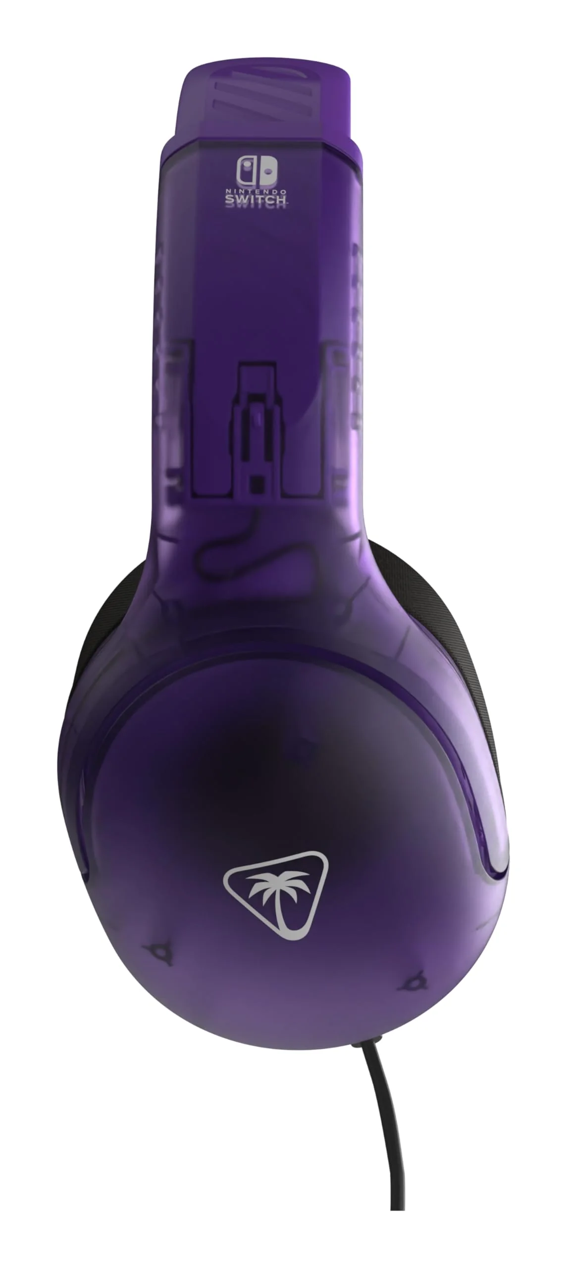 Turtle Beach Airlite Fit Wired Gaming Headset: Officially Licensed for Nintendo Switch, Nintendo Switch Lite & OLED Model - Flip-to-Mute Mic, Over-Ear Comfort Cushions, 40mm Speakers - Ghost Purple - Image 5